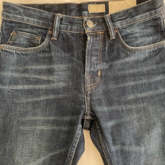 All Saints Iggy Slim Fit Blue Denim Men’s Jeans 30x29 - Picture 1 of 4